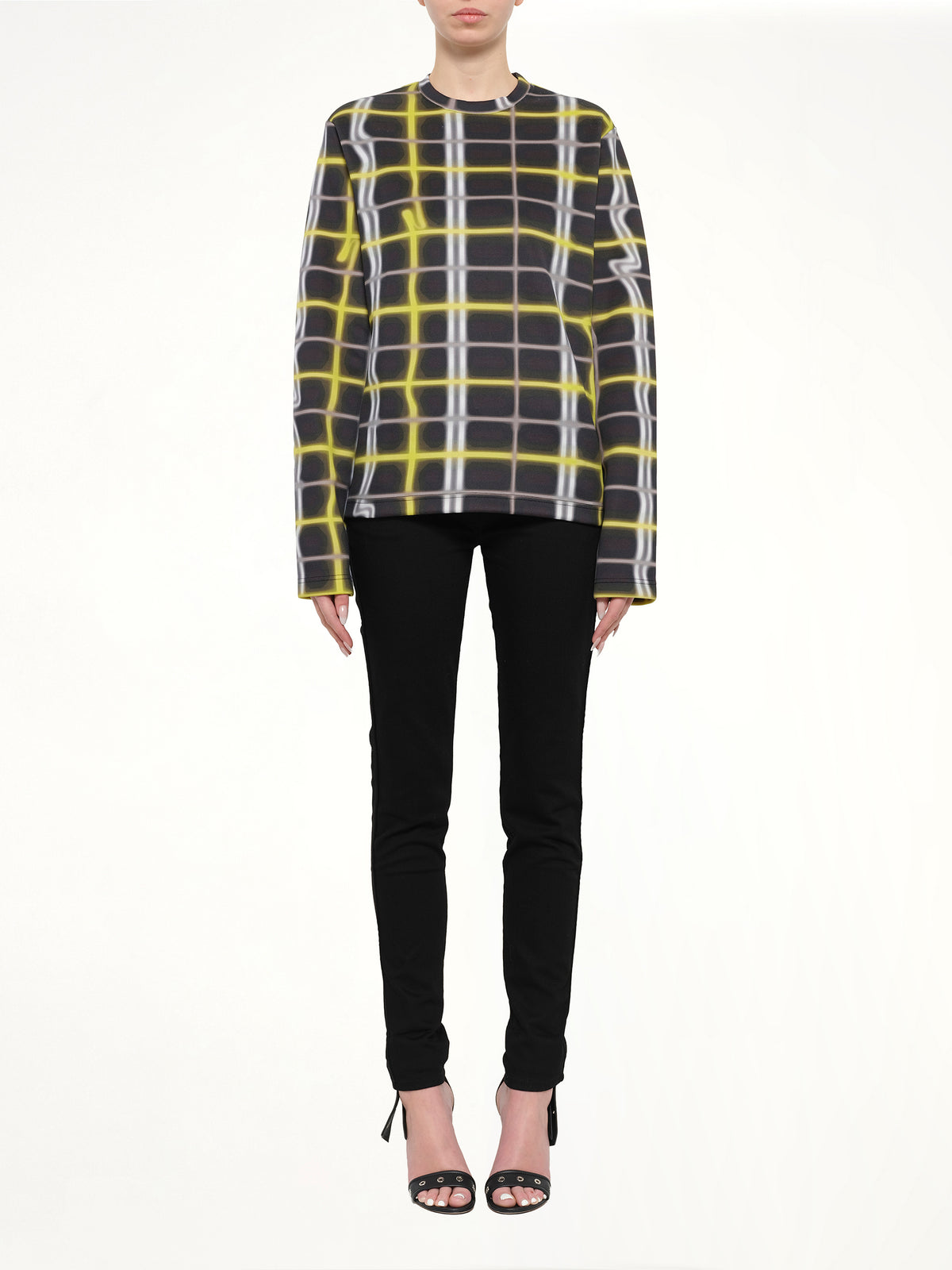 Long Sleeve T-Shirt in Lime