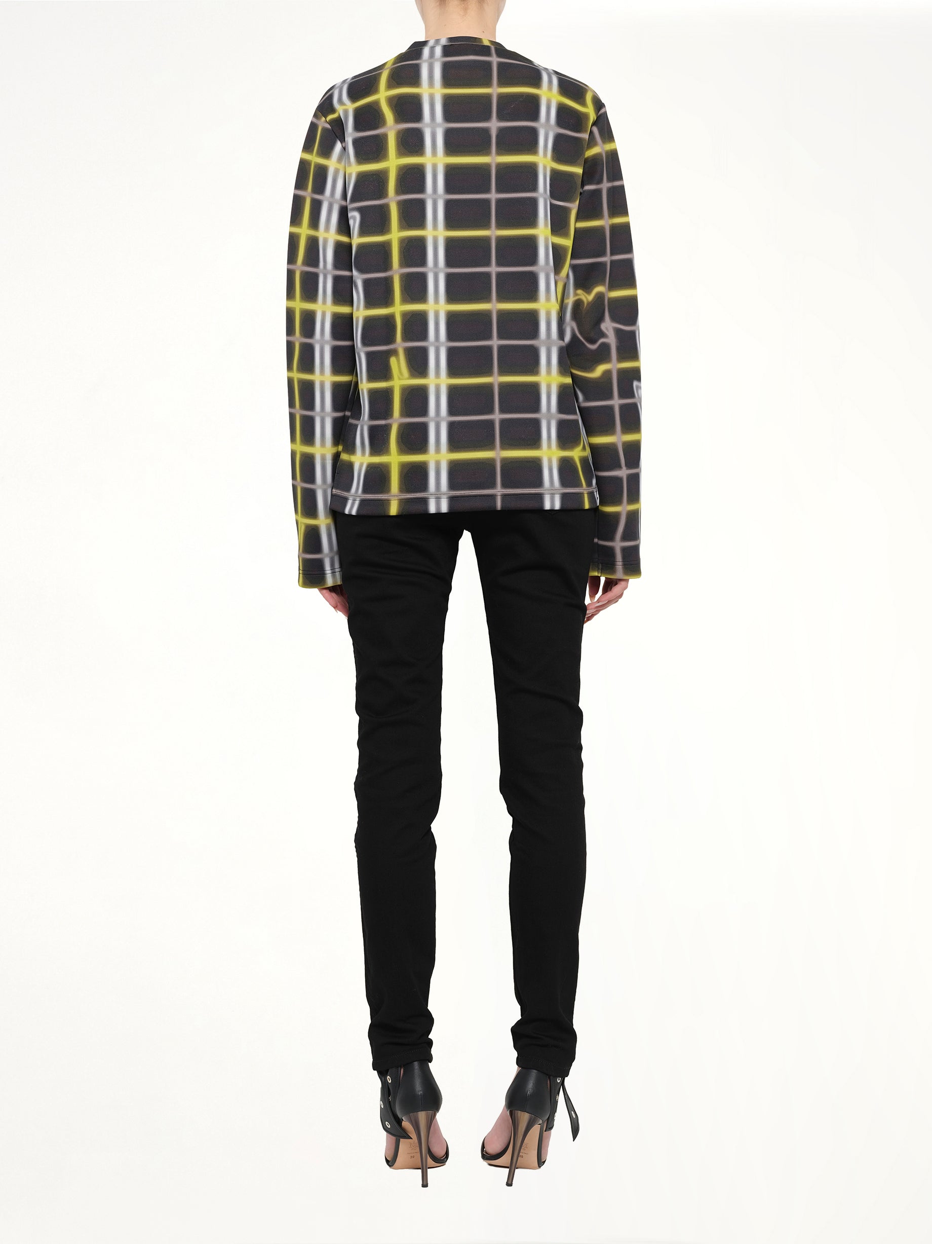 Long Sleeve T-Shirt in Lime
