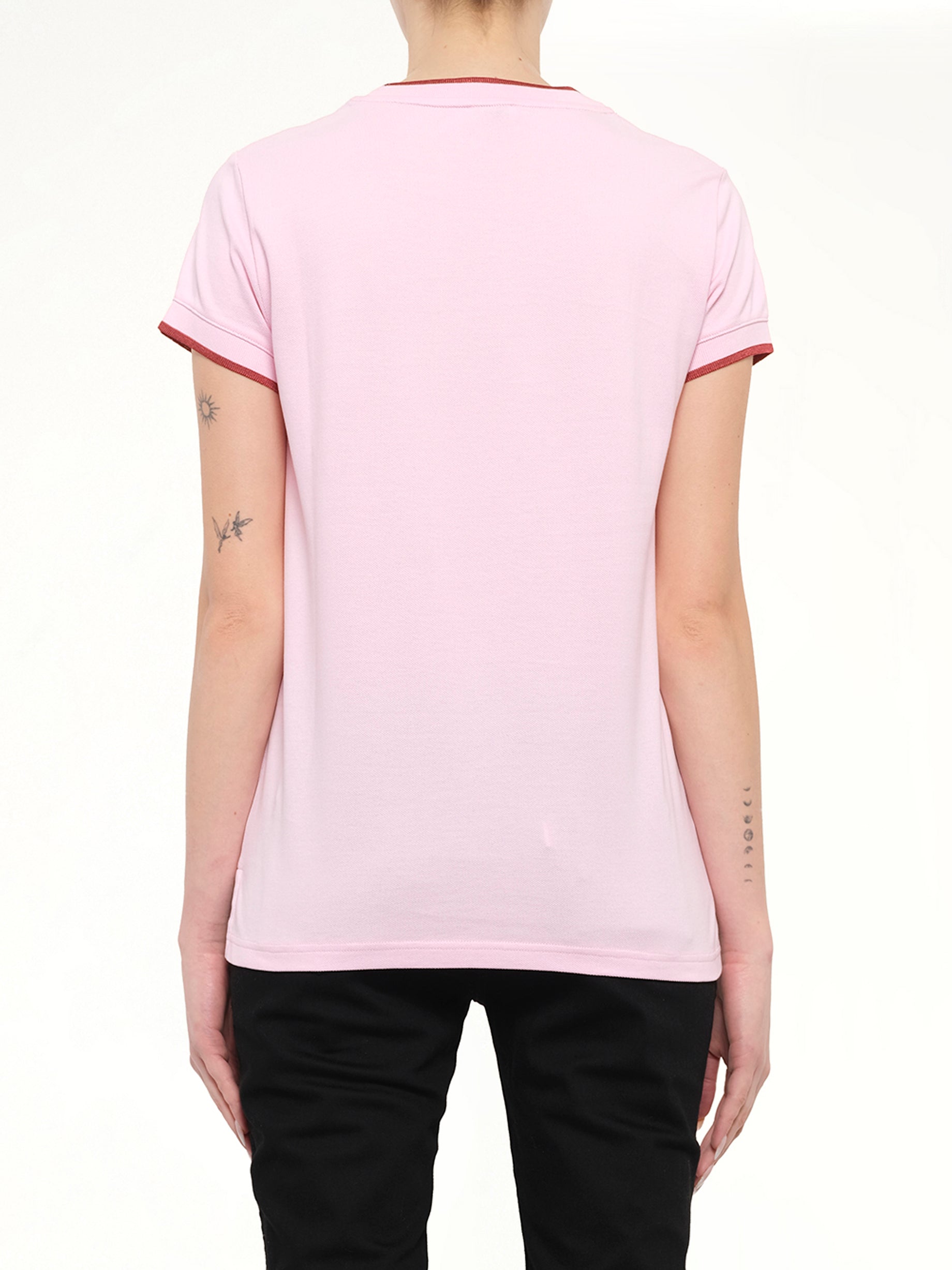 Tiger Crest T-Shirt in Pink