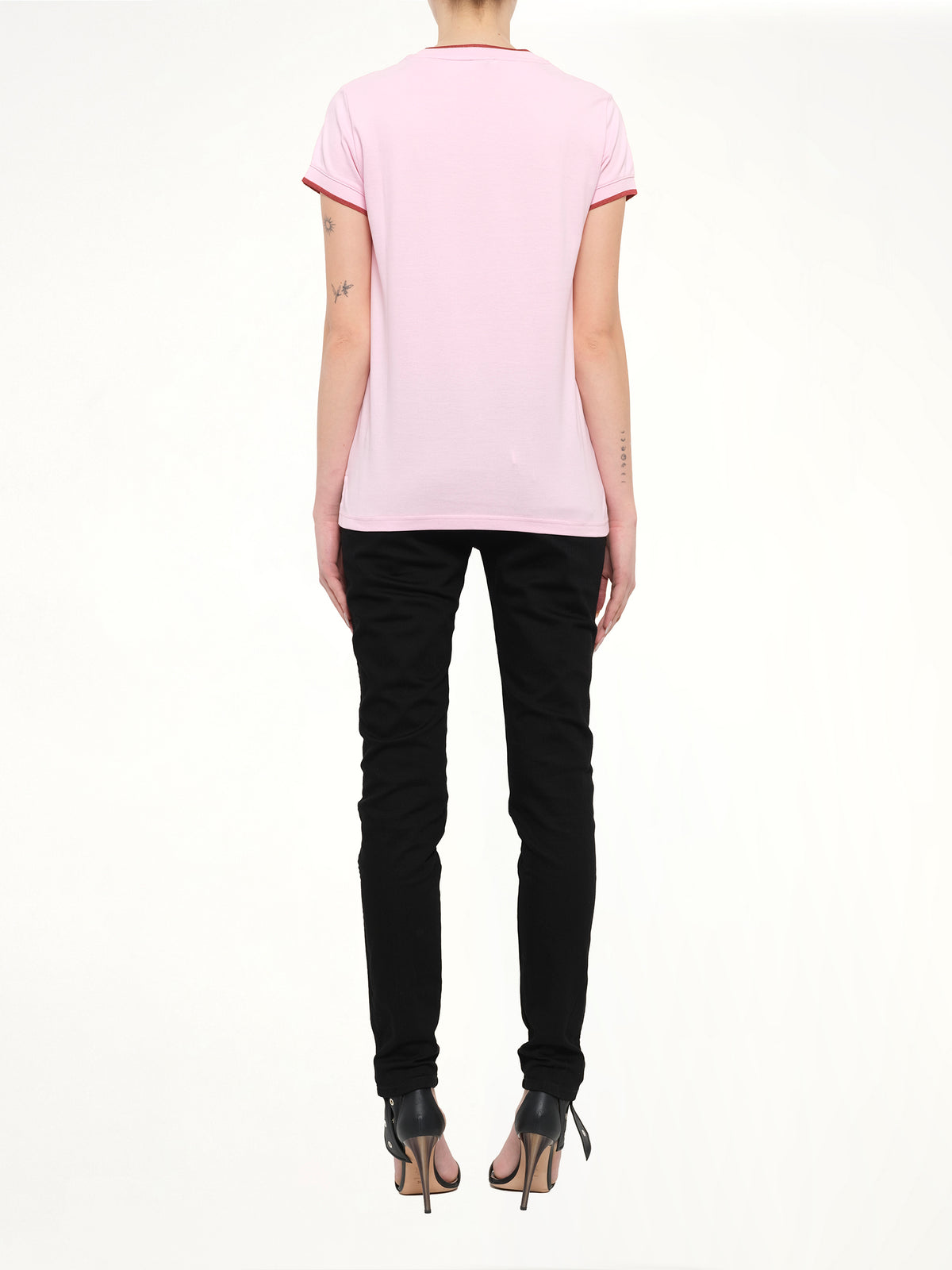 Tiger Crest T-Shirt in Pink