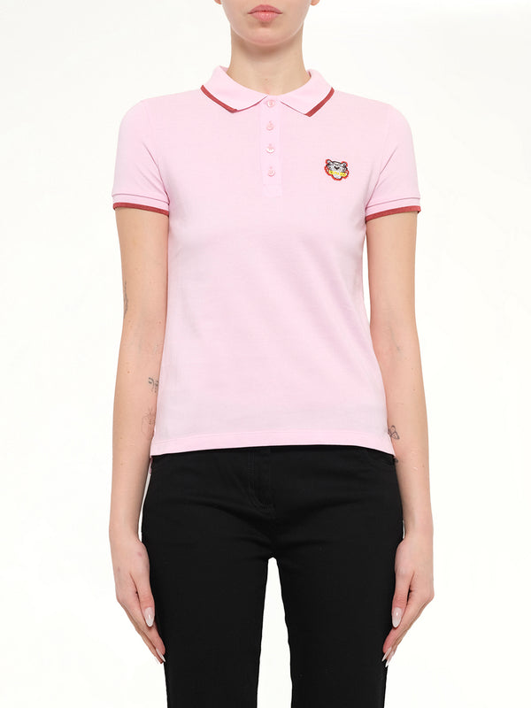 Tiger Polo in Pink