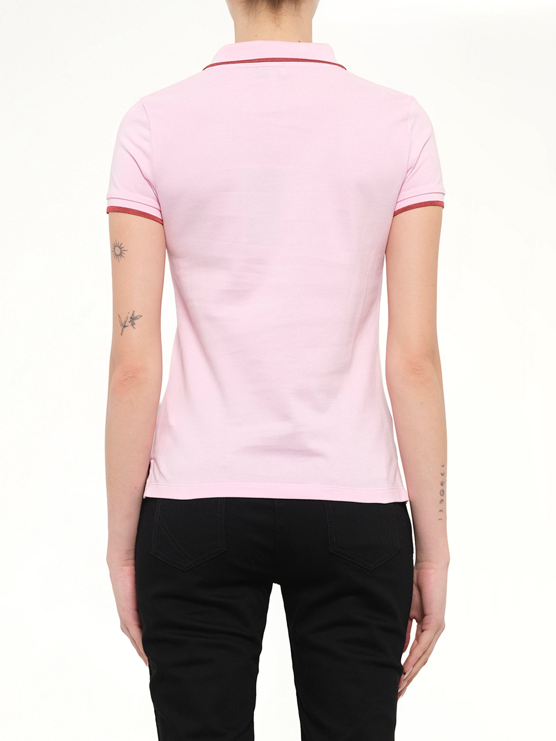 Tiger Polo in Pink