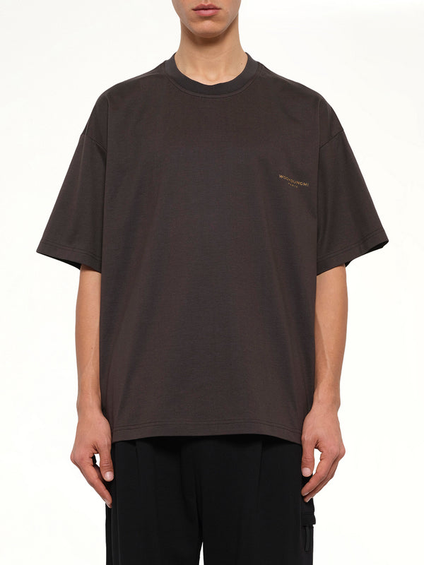 Forest Print T-Shirt in Grey
