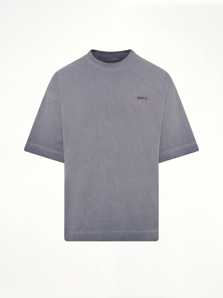 Archive De Juun.J Pigment Dyed Semiover T-Shirt in Navy