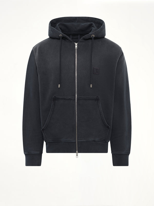 Washed Hoodie in Grey