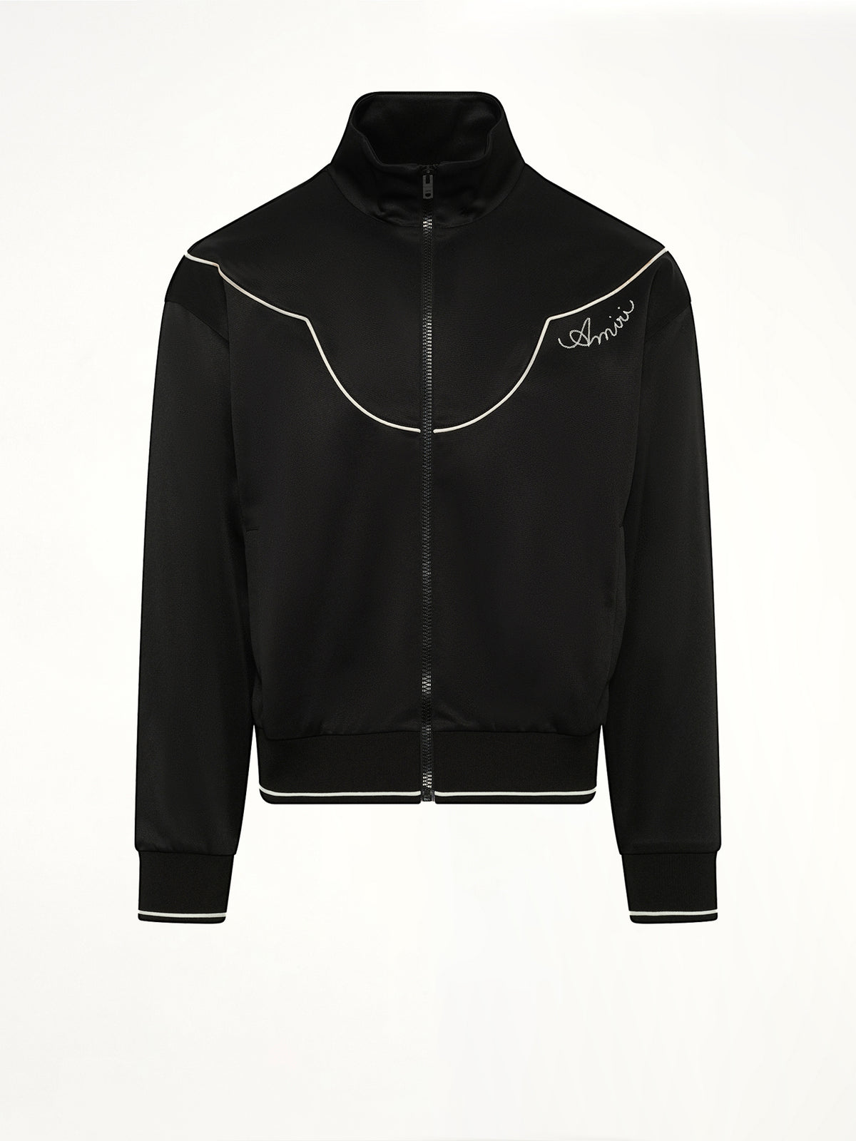 Western Track Jacket in Black