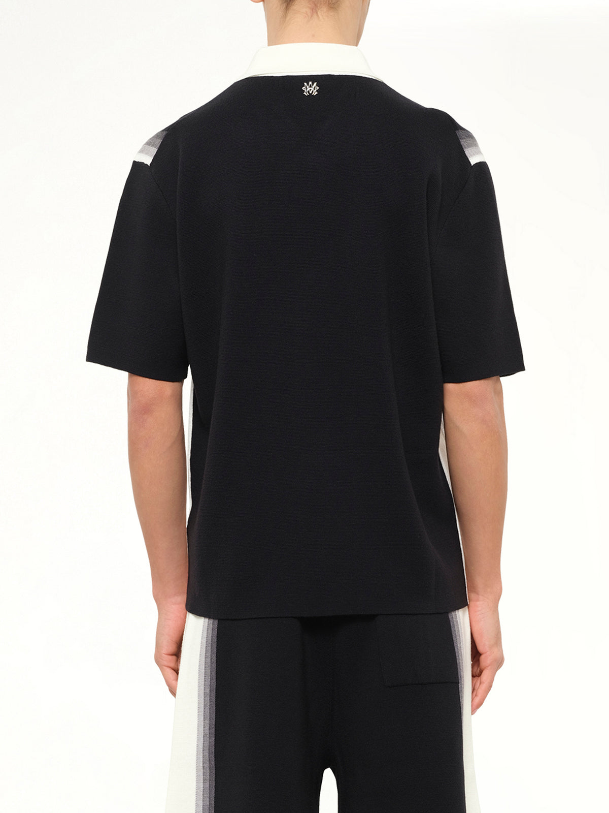 Amiri Lasso Knit Shirt in Black