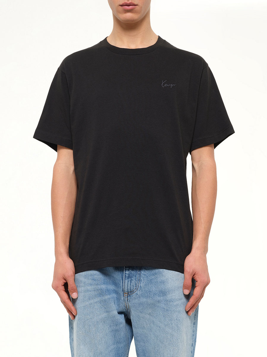 Gots Kenzo Signature Classic T-Shirt in Black
