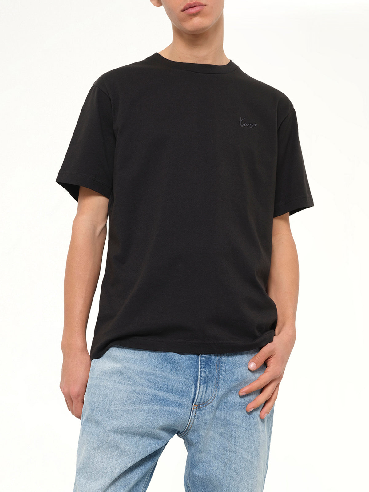 Gots Kenzo Signature Classic T-Shirt in Black