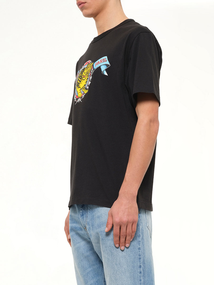 Gots Kenzo Jumping Tiger Classic T-Shirt in Black