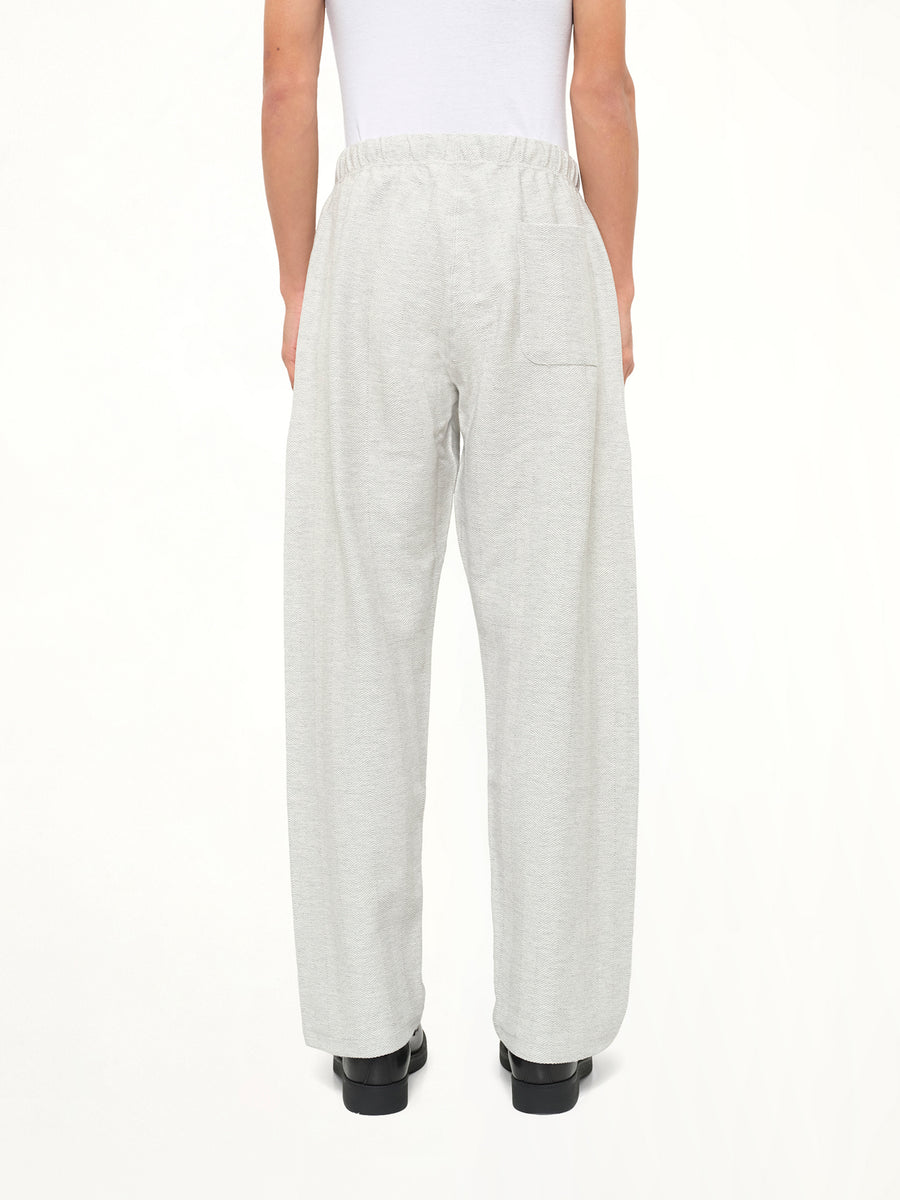 Kenzo Jumping Tiger Straight Jog Pants in Pale Grey