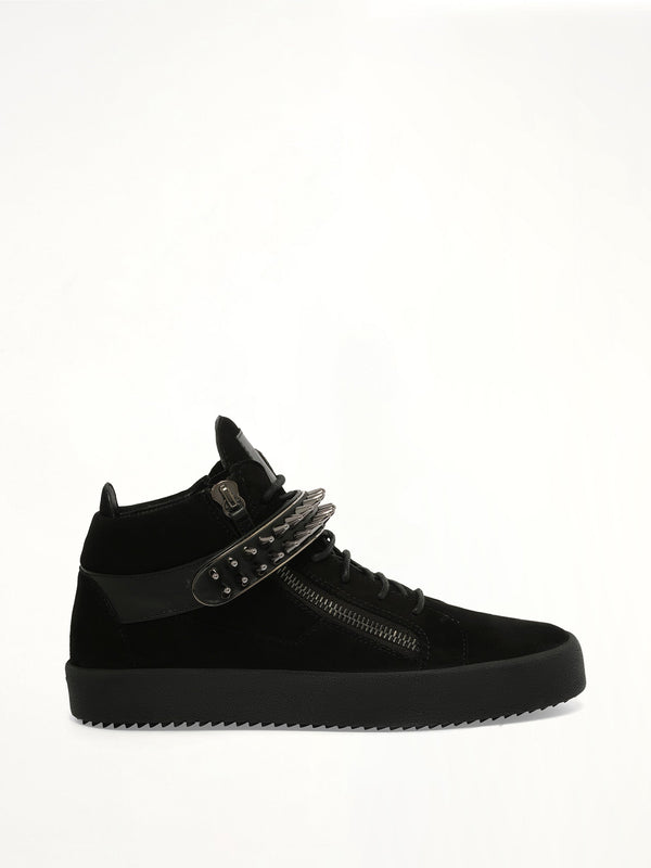 GZ Camoscio in Sneaker in Black