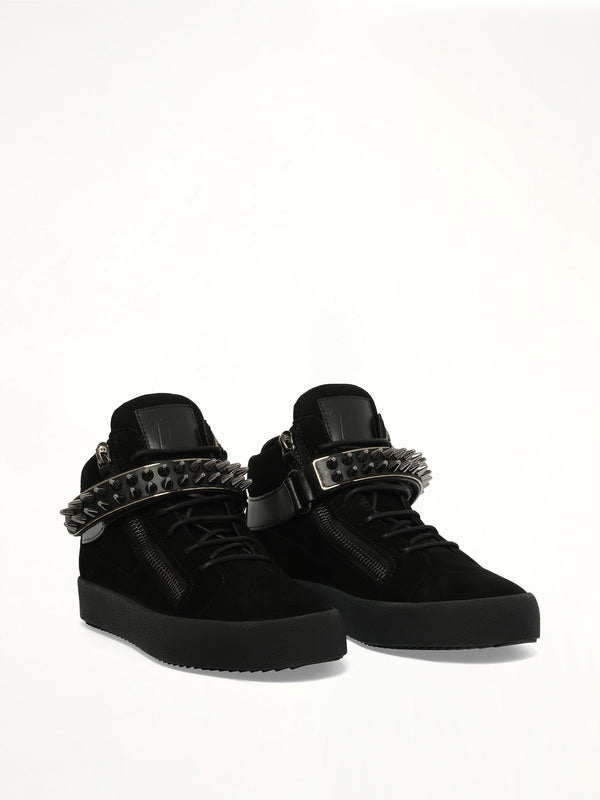 GZ Camoscio in Sneaker in Black