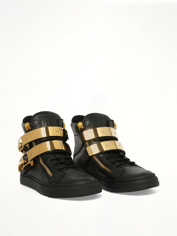 Giuseppe Zanotti Birel/Vague Low Sneaker in Black