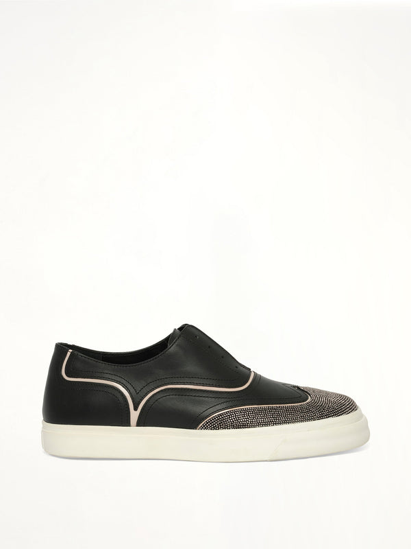 Giuseppe Zanotti Camoscio in Nero Sneaker Ru6059 002