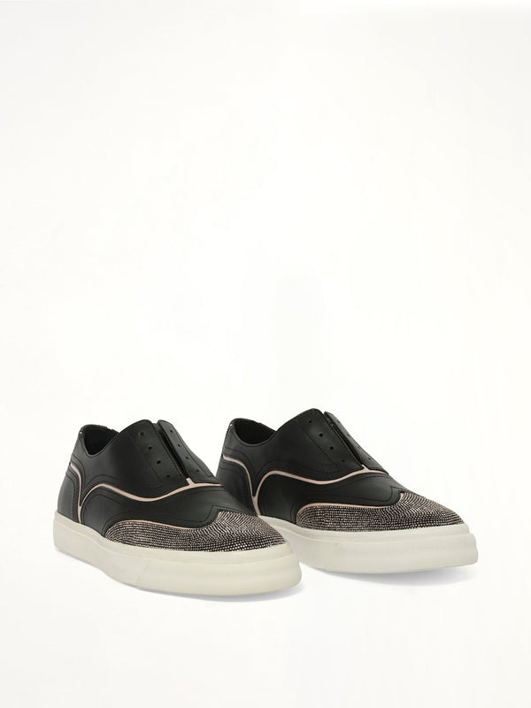 Giuseppe Zanotti Camoscio in Nero Sneaker Ru6059 002