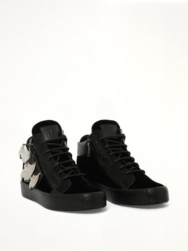 Veronica Nero Sneaker in Black