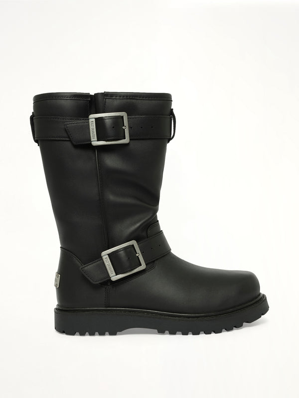 UGG x Willy Chavarria Biker Boots in Black