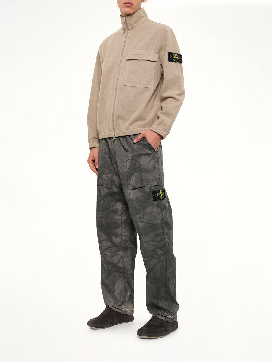 3100057 Tree Camo Trouser in Biscuit