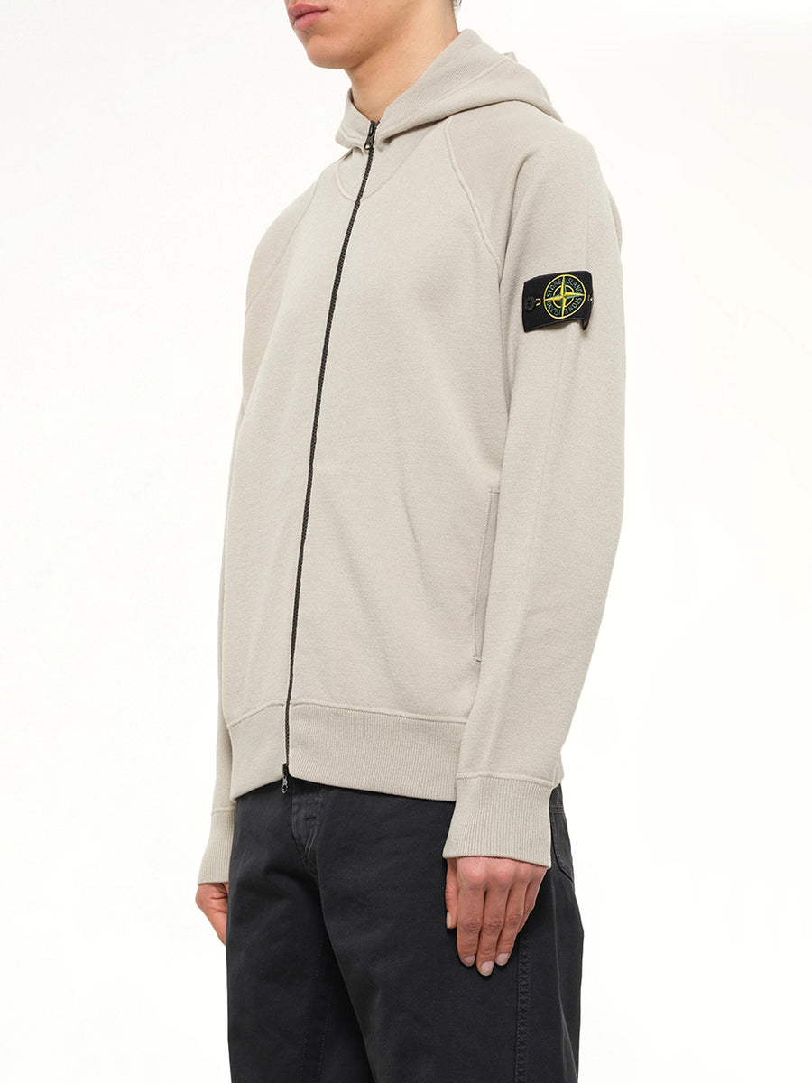 5100062 Wool Hoodie in Sand