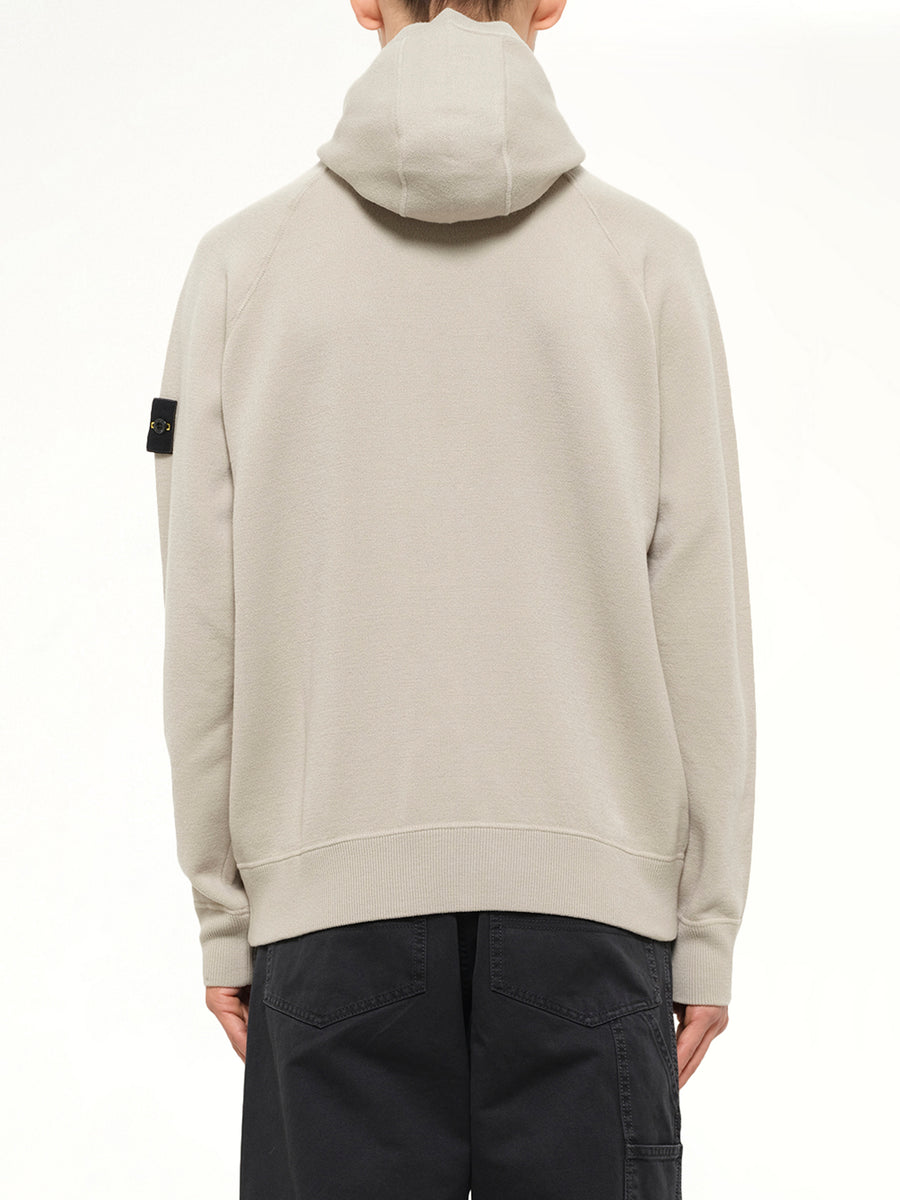 5100062 Wool Hoodie in Sand