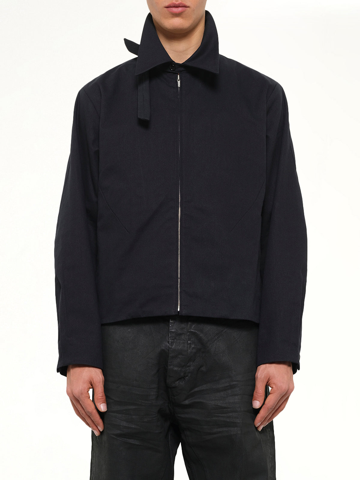 A Jacket (Archive) in Denim Black