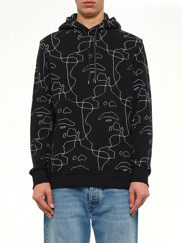 Hoodie in Black