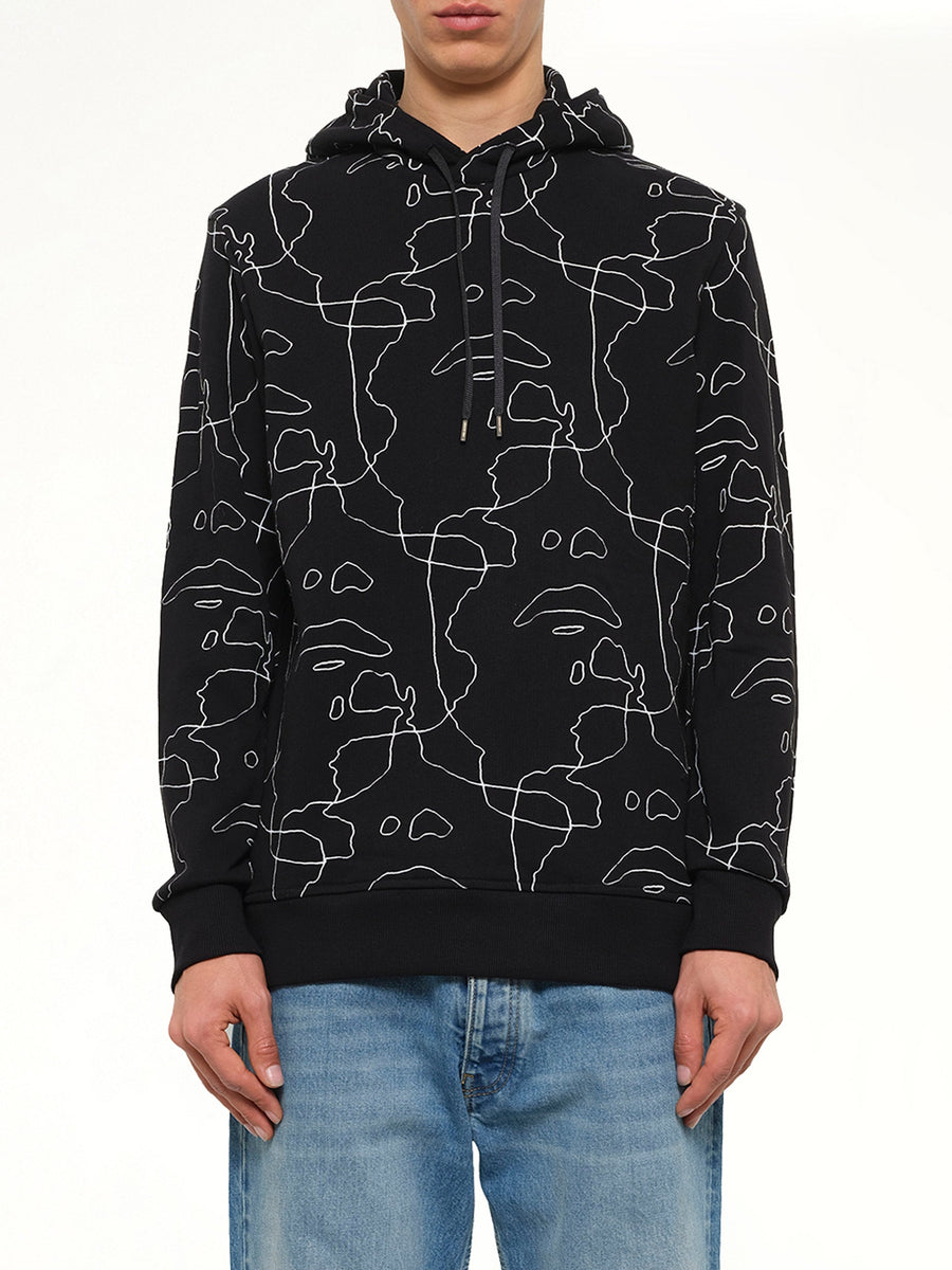 Hoodie in Black