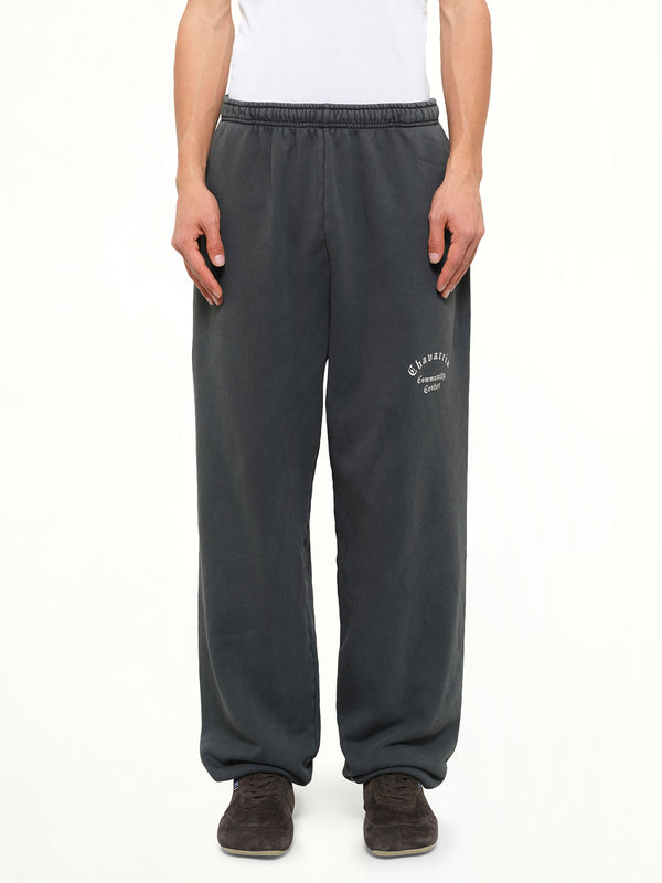 Chavarria Community Center Buffalo Sweatpant in Pirate Black