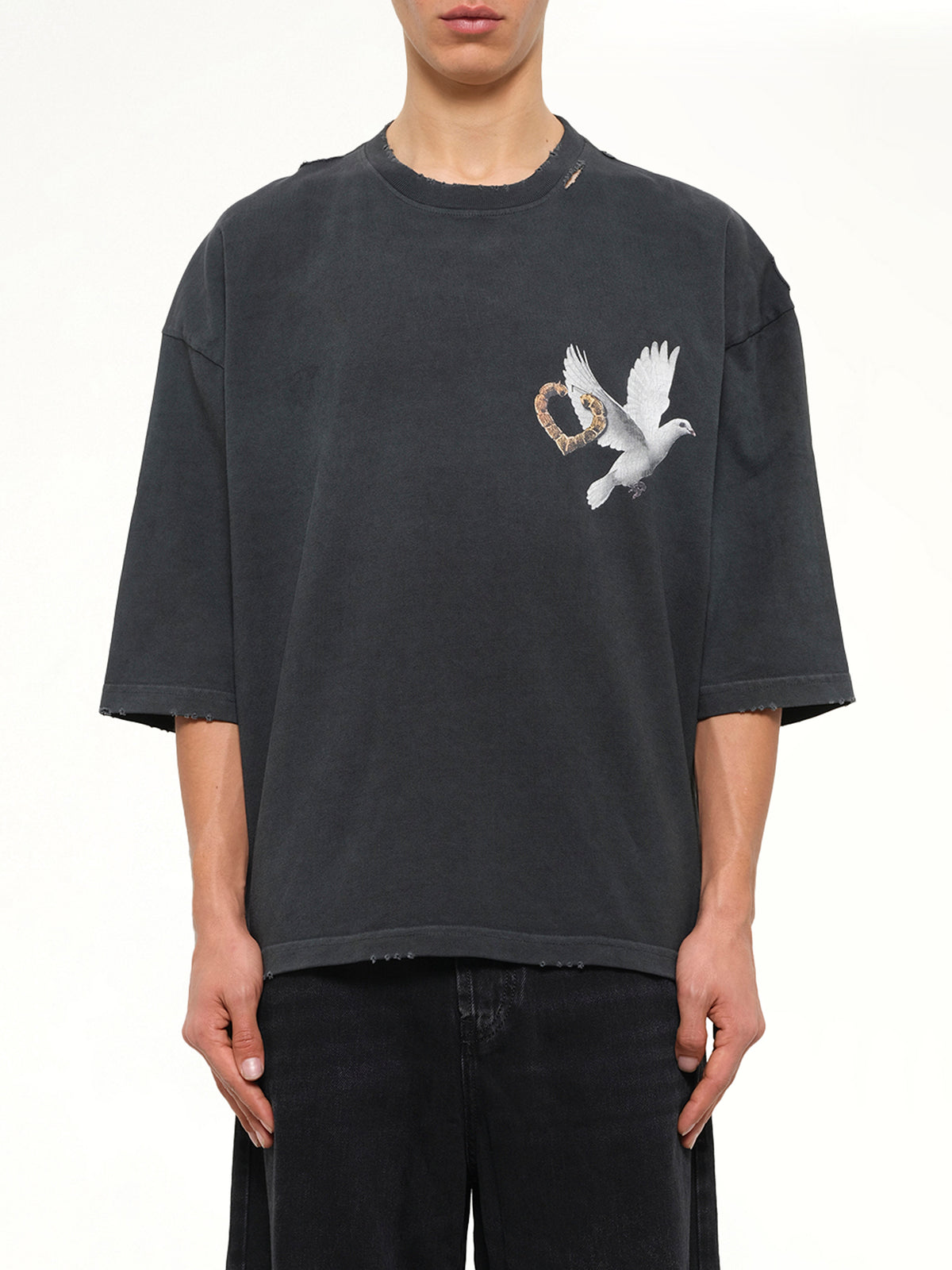 El Movimiento Buffalo T-Shirt in Pirate Black