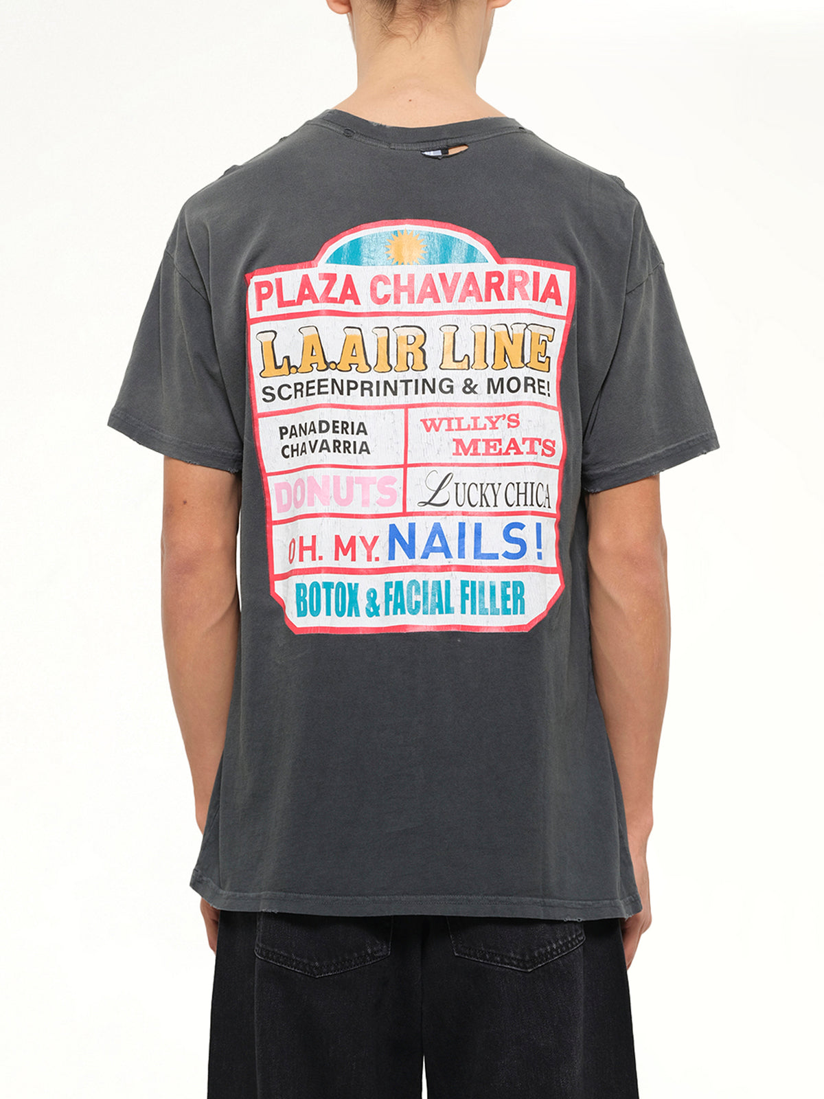 Plaza Chavarria Easy T-Shirt in Pirate Black