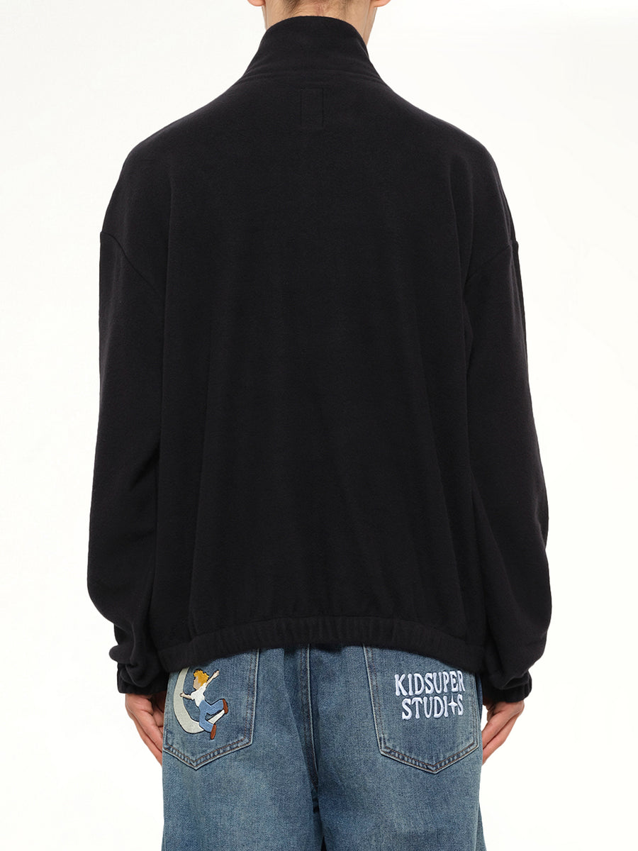 Quarter Zip in Black