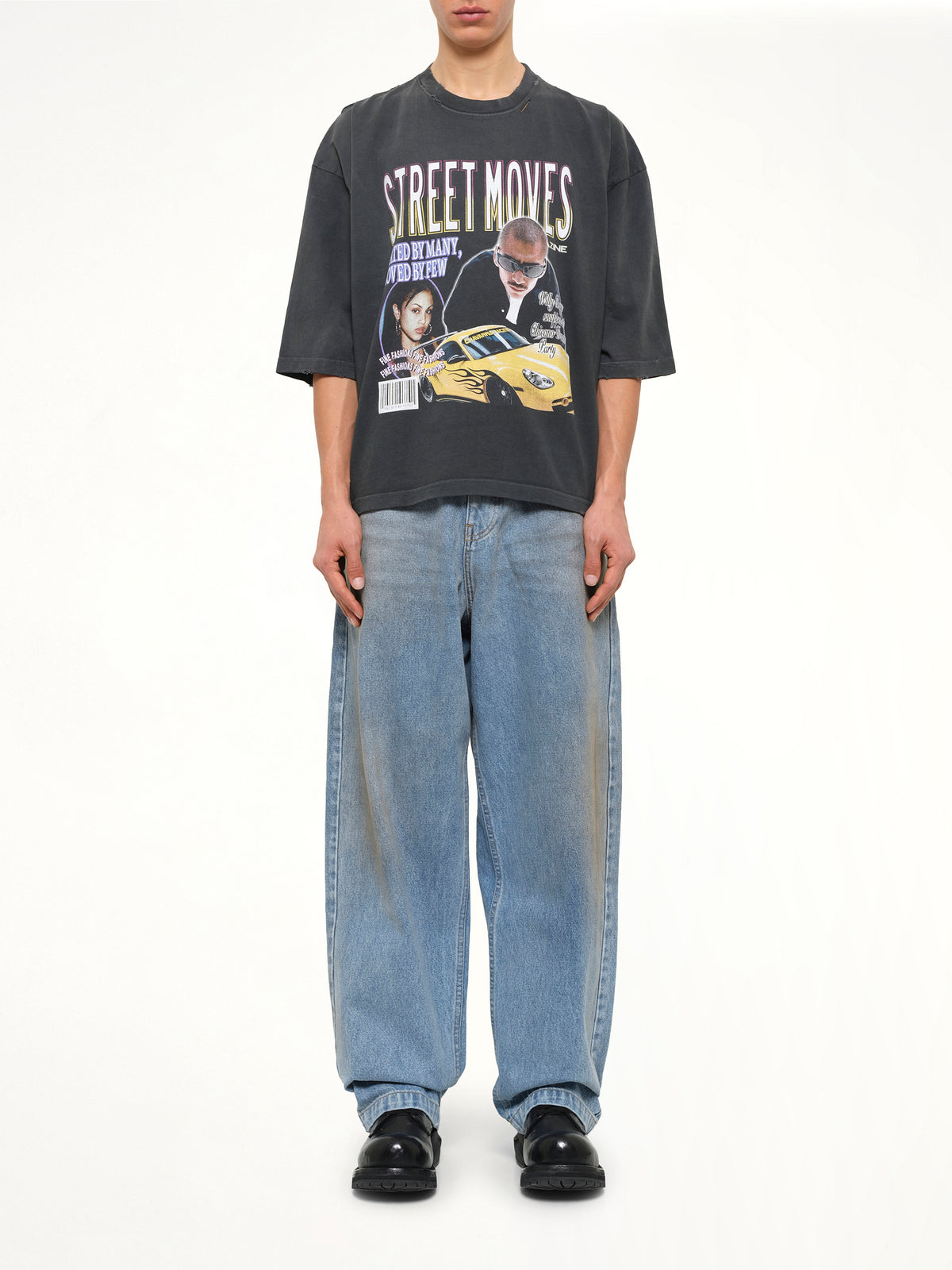 Street Moves Buffalo T-Shirt in Black Beauty