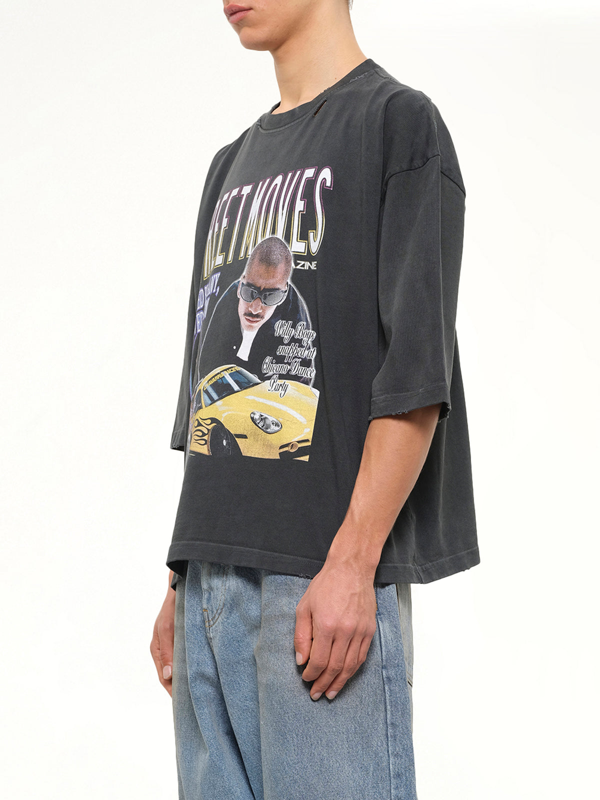 Street Moves Buffalo T-Shirt in Black Beauty