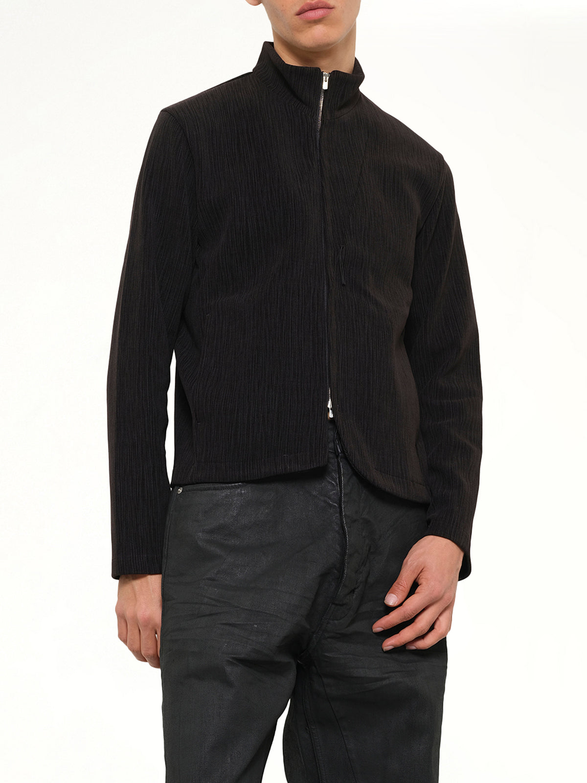 Track Jacket (Archive) in Wood Black