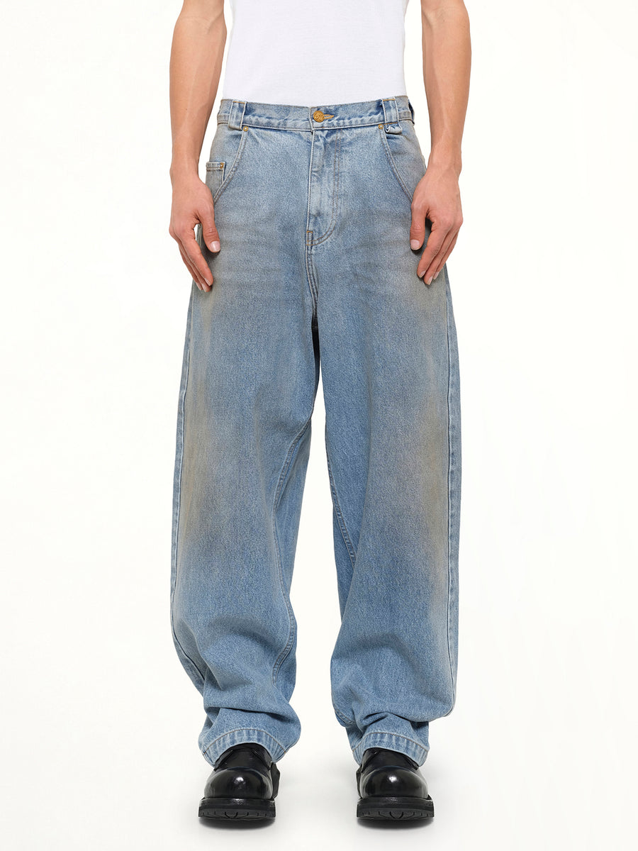 True Bad Boy Denim Jean in Blue Denim