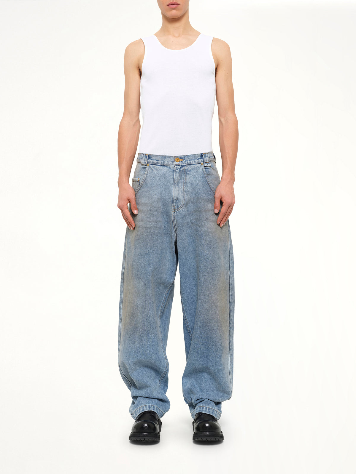 True Bad Boy Denim Jean in Blue Denim