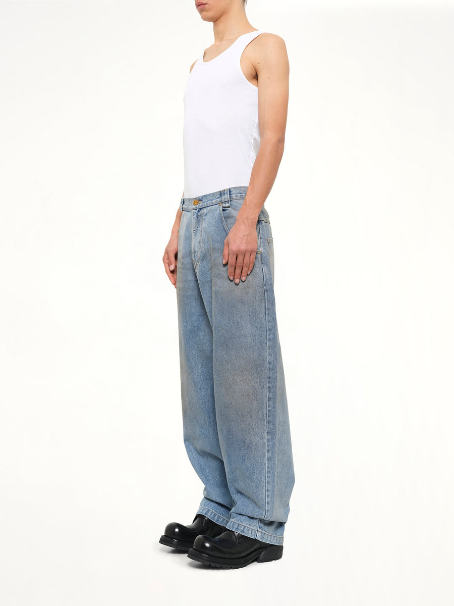 True Bad Boy Denim Jean in Blue Denim