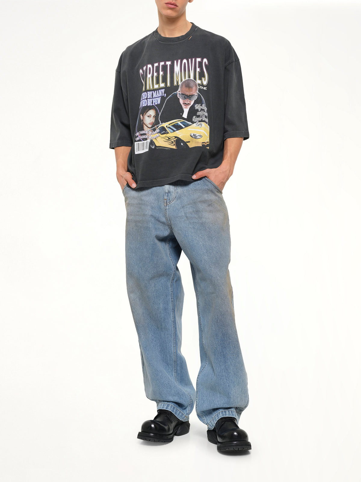 True Bad Boy Denim Jean in Blue Denim