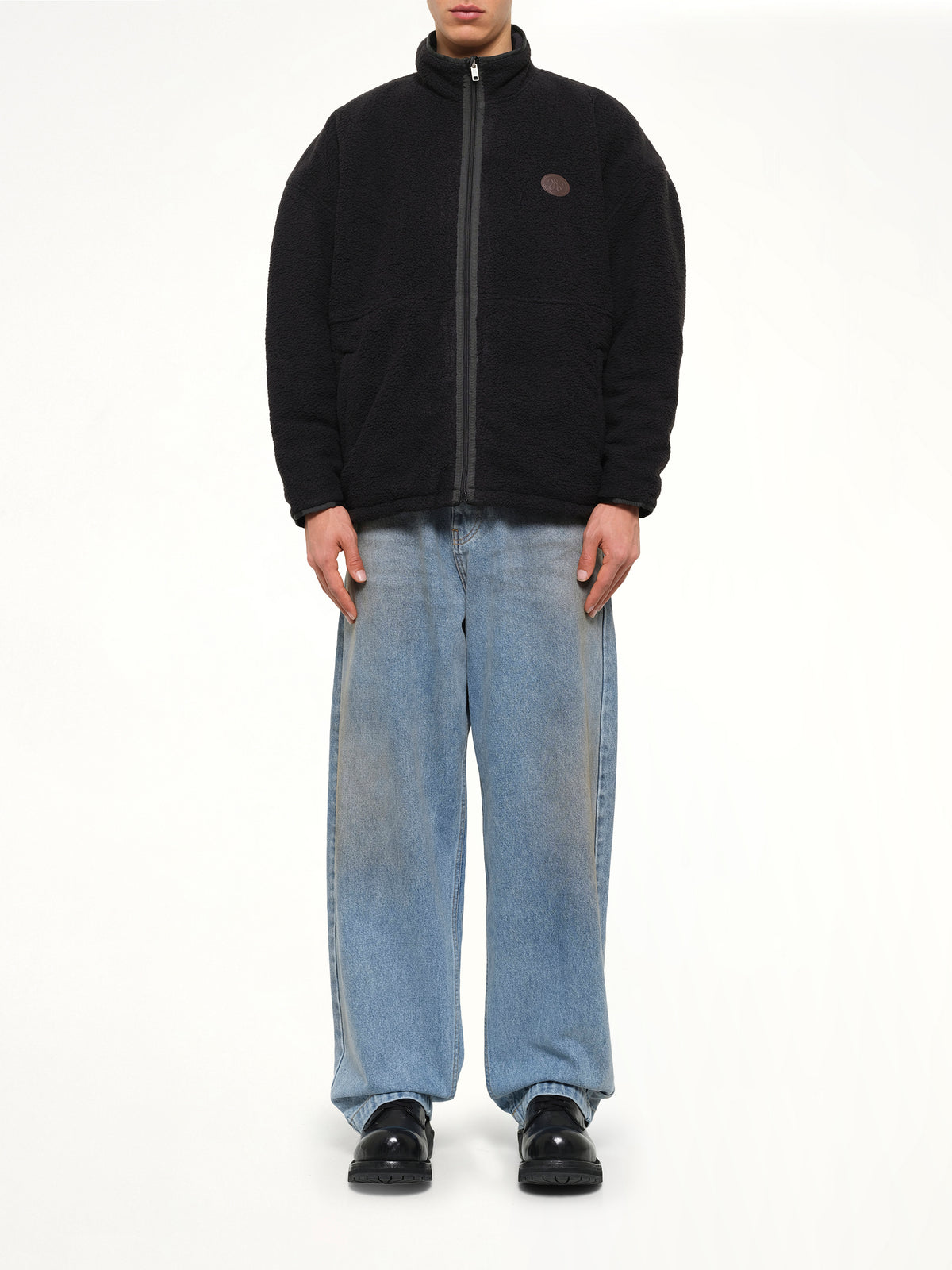 Willy Cozy Fleece in Black Beauty