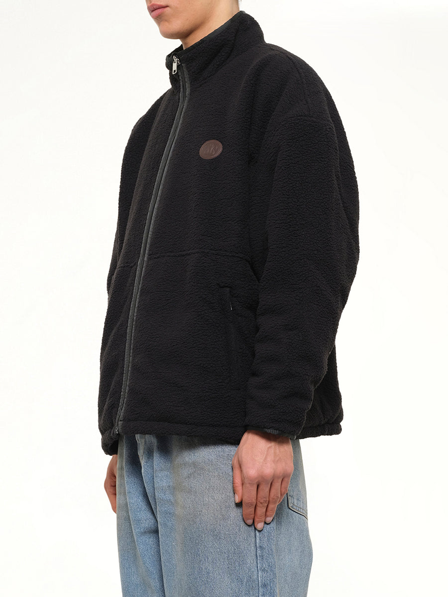 Willy Cozy Fleece in Black Beauty