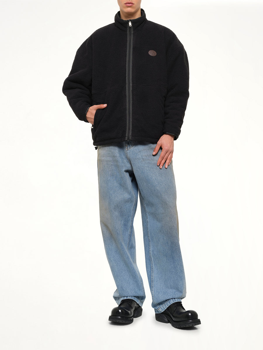 Willy Cozy Fleece in Black Beauty