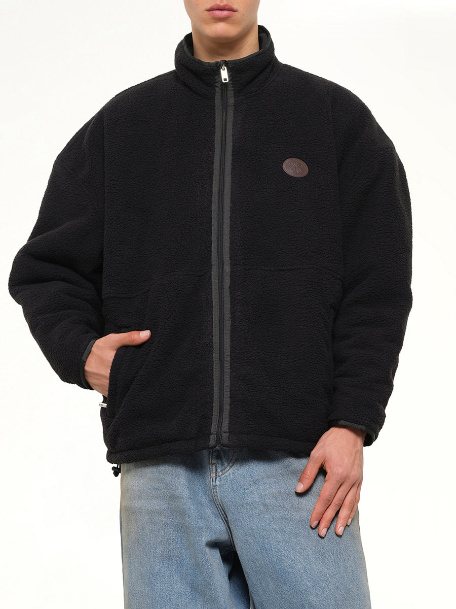 Willy Cozy Fleece in Black Beauty