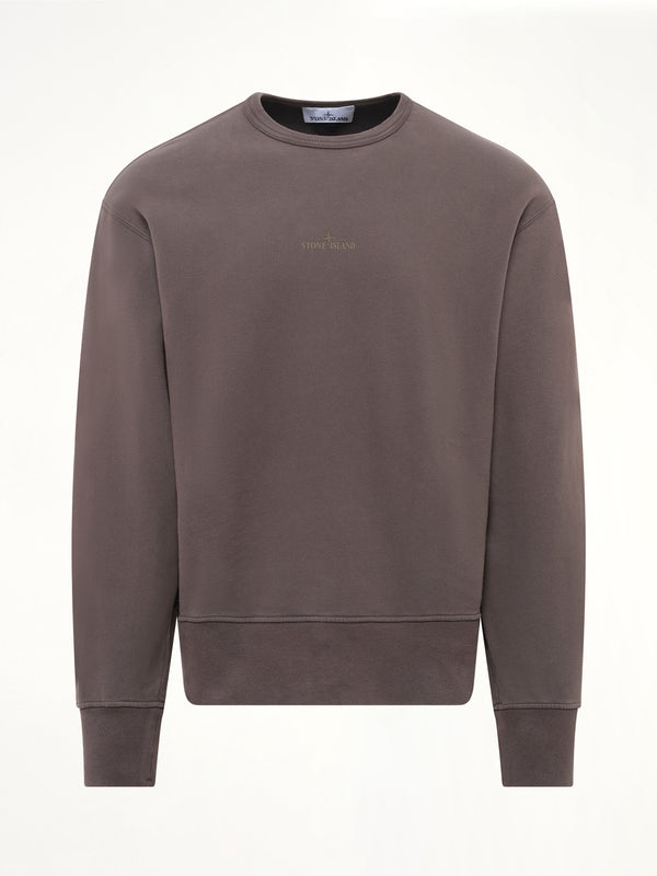 6100037 Logo Sweatshirt in Dark Burgundy