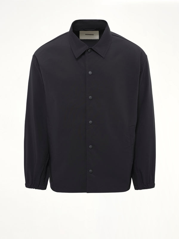Blur Coach Jacket in Black