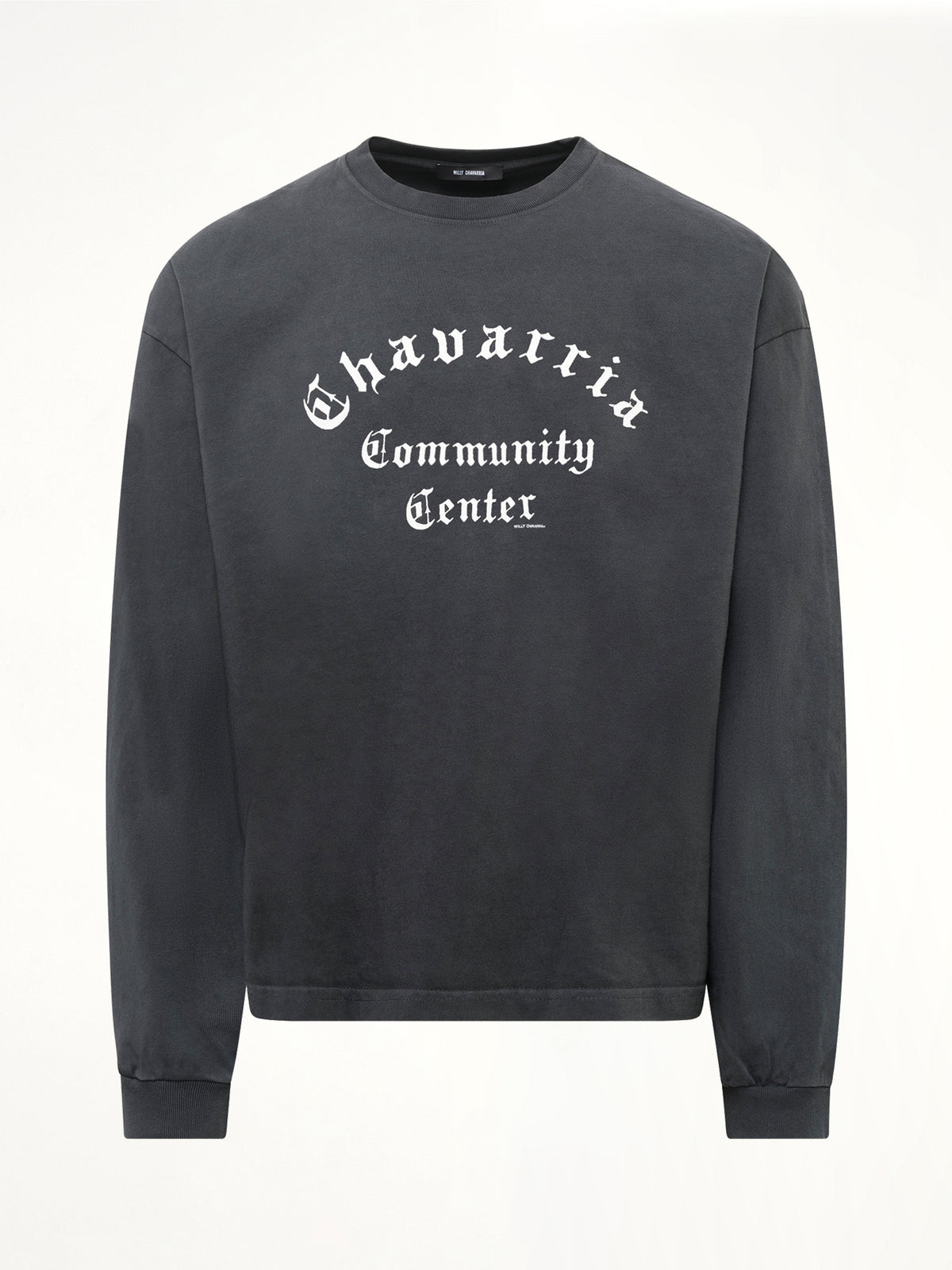Community Center LS Buffalo T-Shirt in Black
