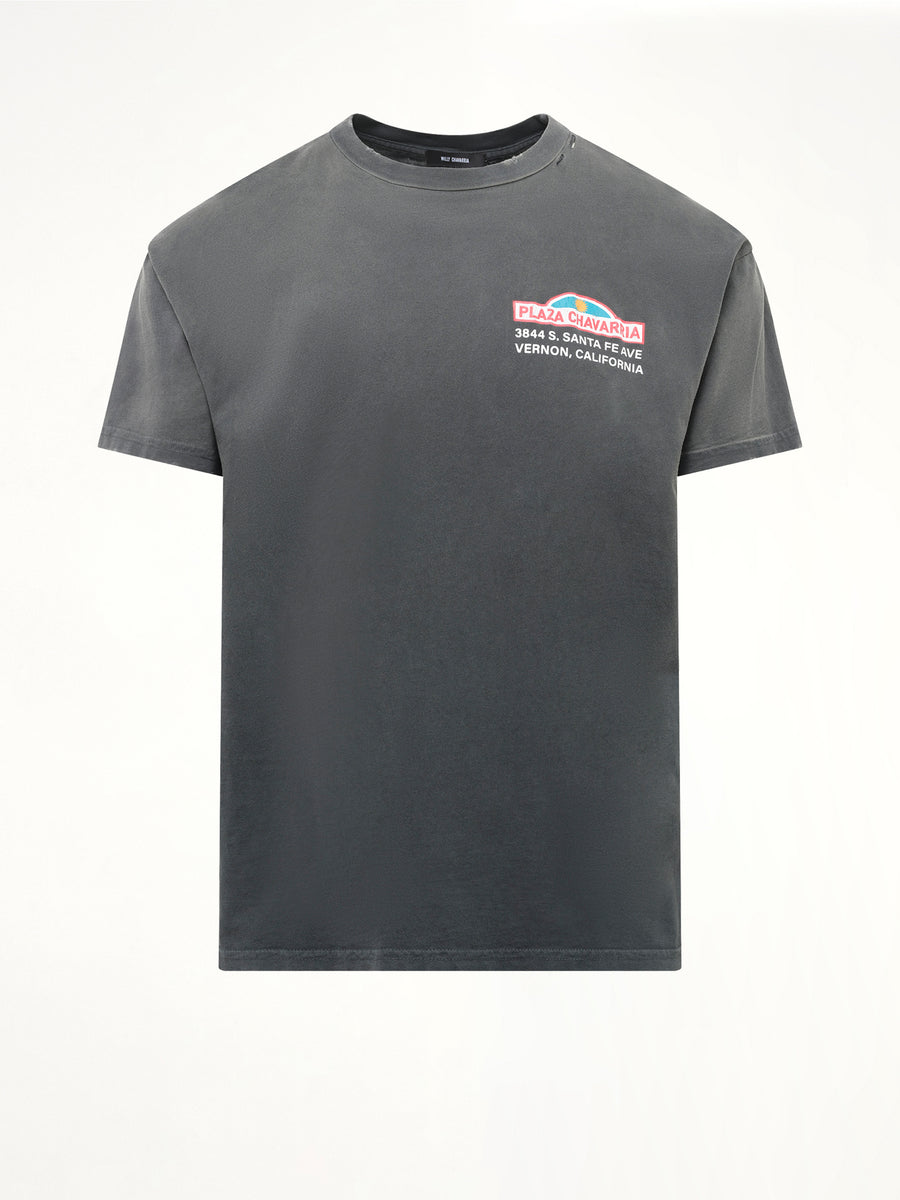 Plaza Chavarria Easy T-Shirt in Pirate Black