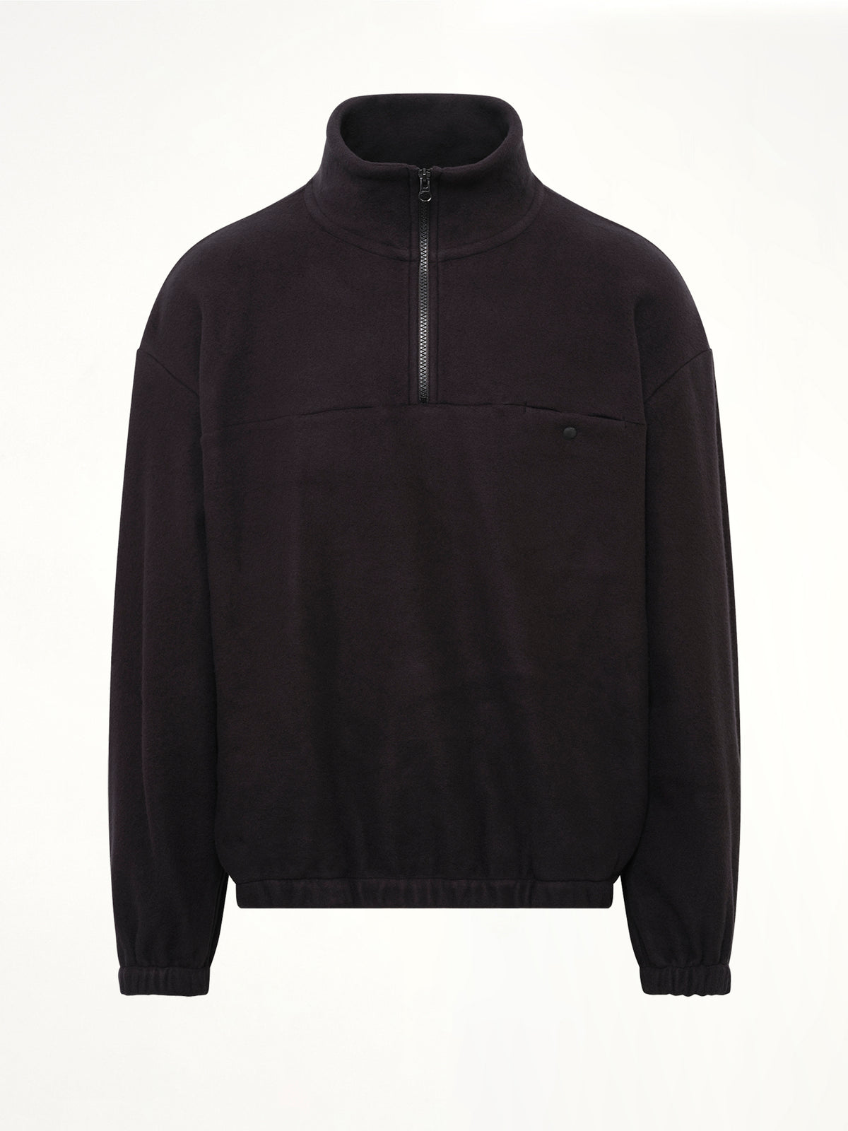Quarter Zip in Black