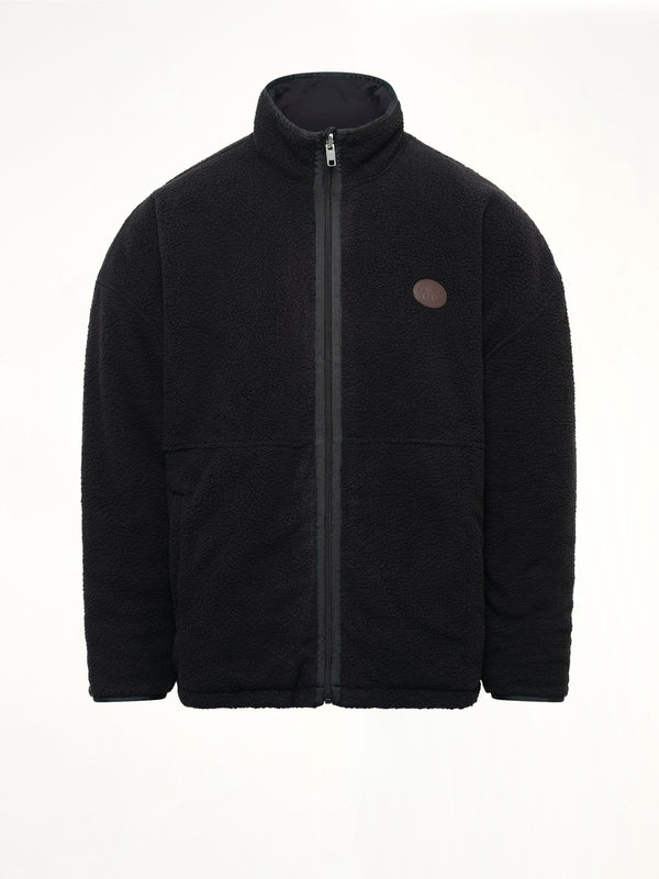 Willy Cozy Fleece in Black Beauty