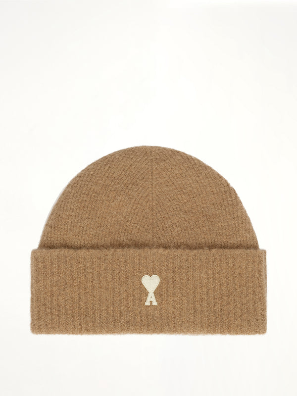 Ami De Coeur Beanie in Light Beige